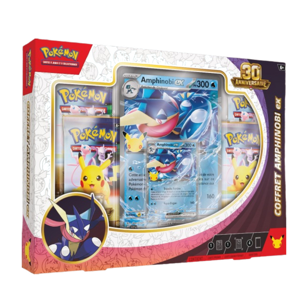 Pokémon — Coffret Amphinobi-ex 30e Anniversaire