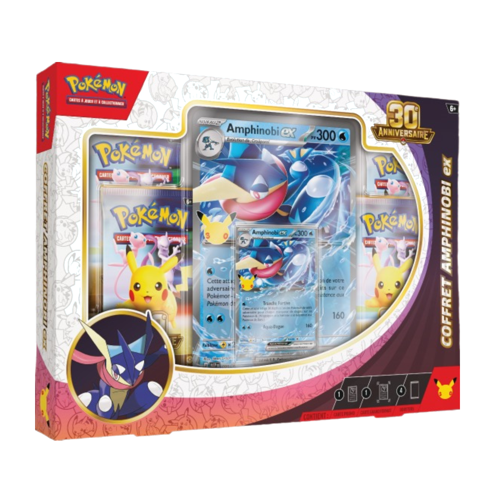 Pokémon — Coffret Amphinobi-ex 30e Anniversaire