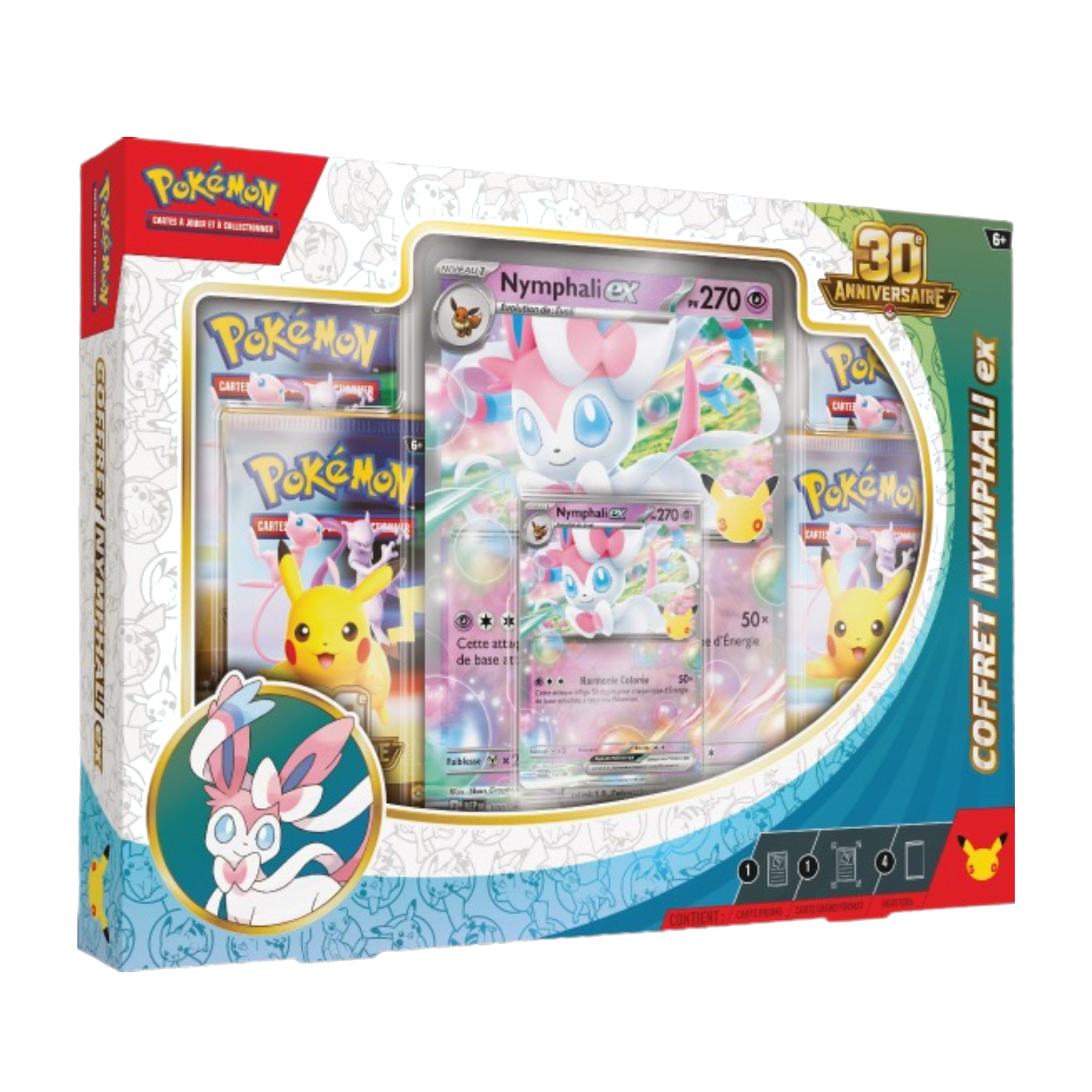 Pokémon — Coffret Nymphali-ex 30e Anniversaire