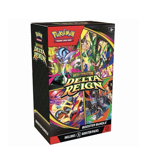 Pokémon — Bundle 6 boosters Méga-Évolution Règne Delta