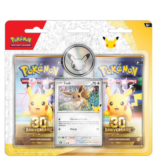 Pokémon — Blister 2 boosters 30e Anniversaire